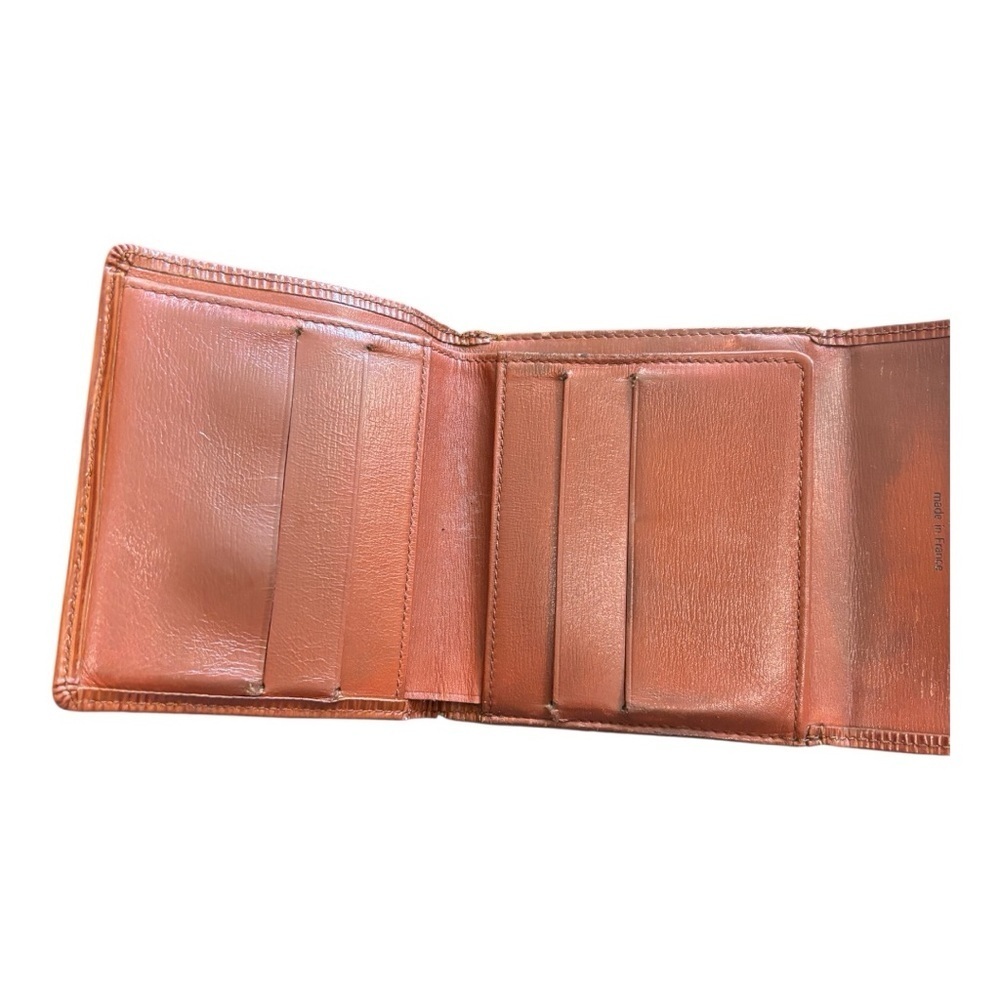 Louis Vuitton Elise Wallet – Vintage Epi Leather – Hand-Painted - Picture 5 of 10